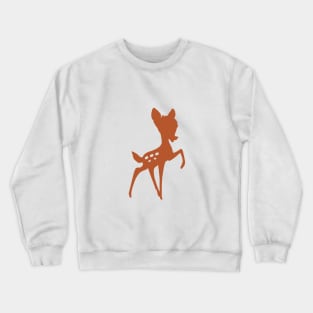 minimalist Bambi Crewneck Sweatshirt